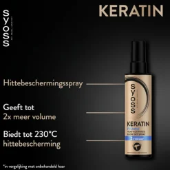 Online Keratin & Volume Heatprotection Spray 200 ml Haarstyling