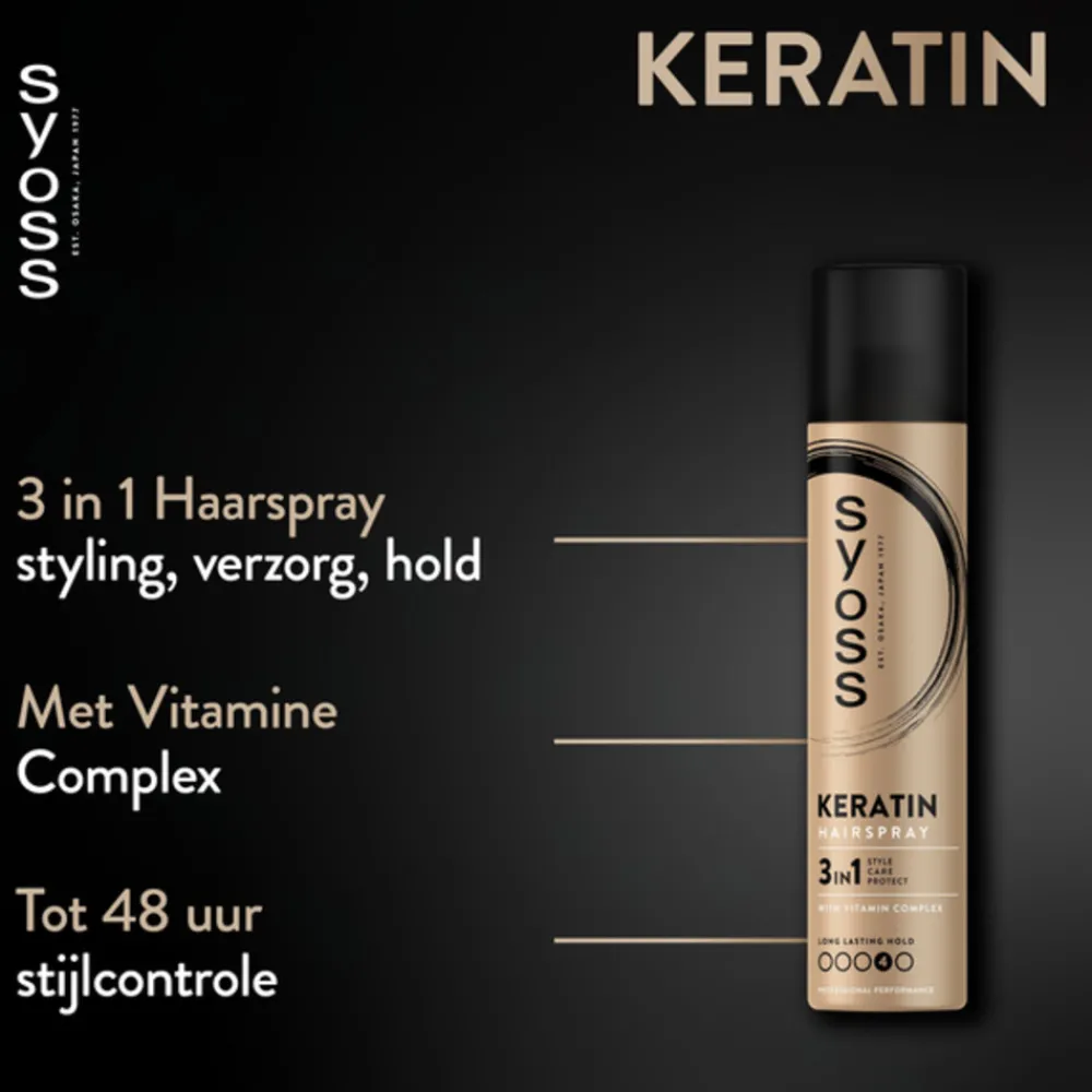 Clearance Keratin Haarspray 300 ml Haarstyling