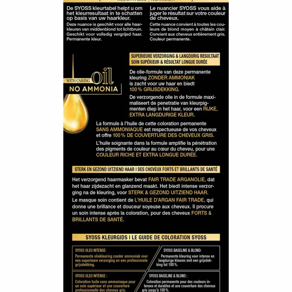 Oleo Intense Haarverf 6-80 Caramel Blond^Syoss Discount