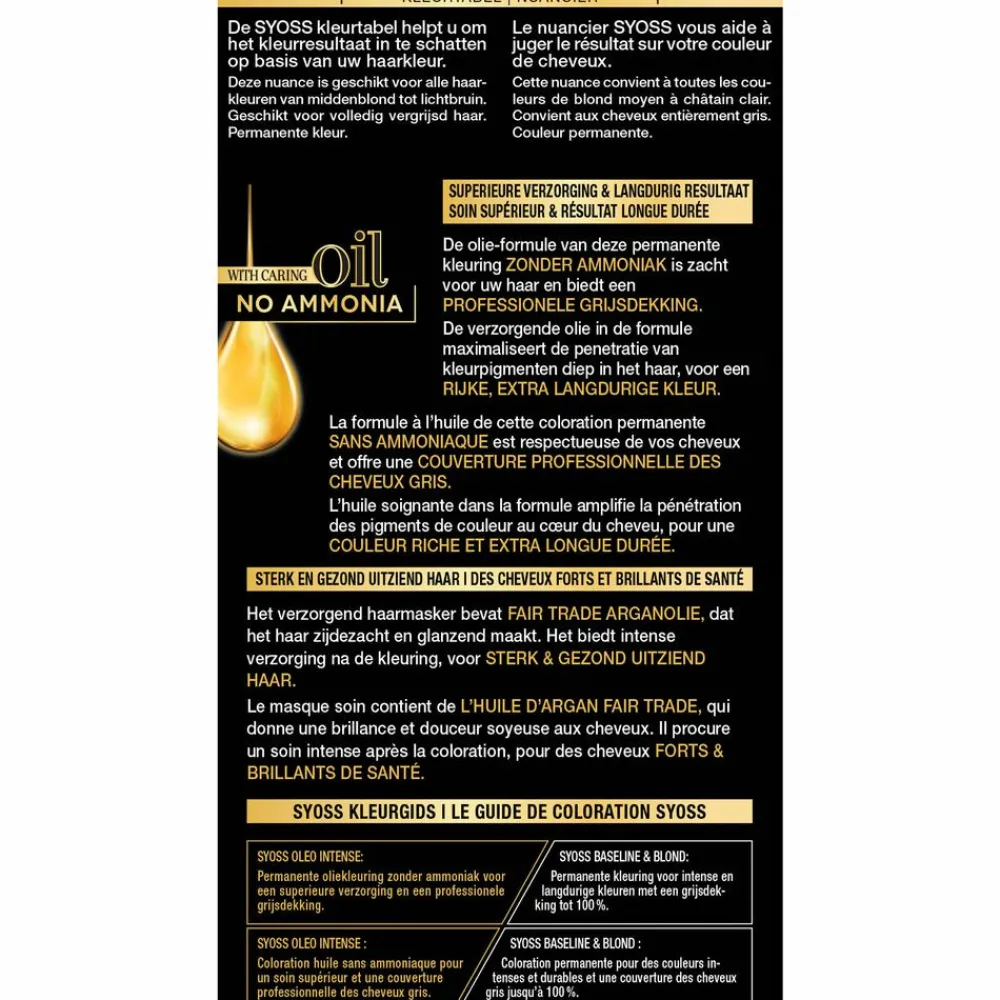 Oleo Intense Haarverf 5-10 Cool Bruin^Syoss Clearance
