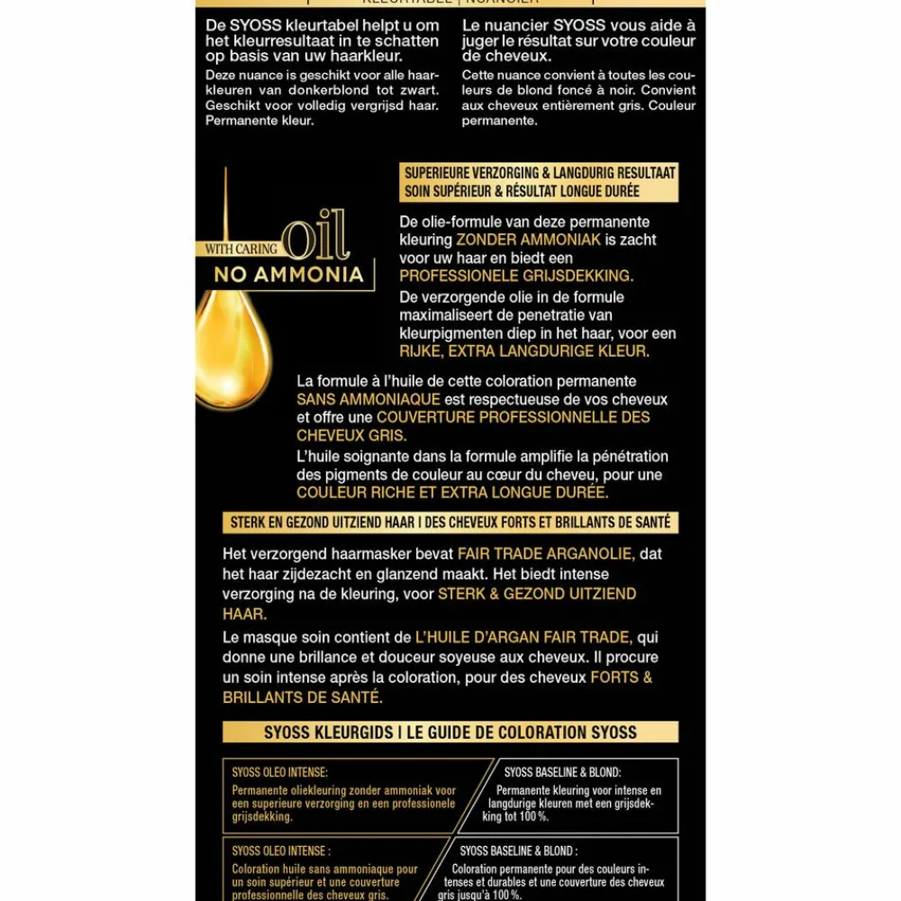 Haarkleuring<Syoss Oleo Intense Haarverf 5-92 Stralend Rood