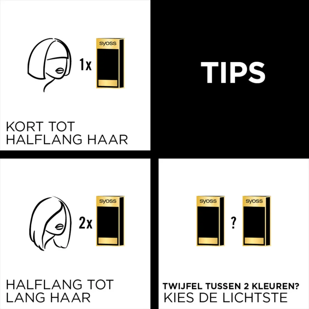 Haarkleuring<Syoss Oleo Intense Haarverf 2-10 Bruinzwart