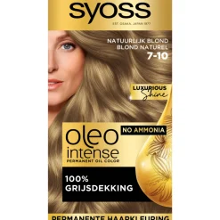 Haarkleuring<Syoss Oleo Intense Haarverf 7-10 Natuurlijk Blond