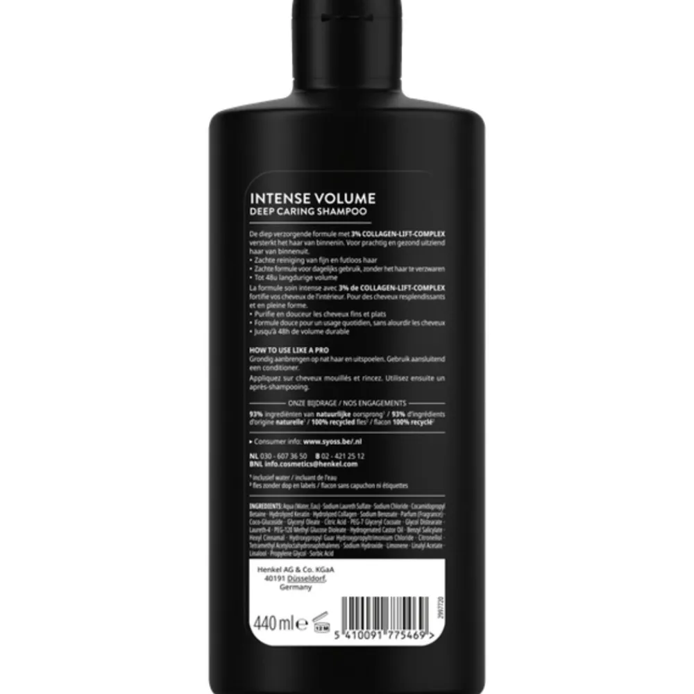 Shampoo<Syoss Volume Shampoo 440 ml