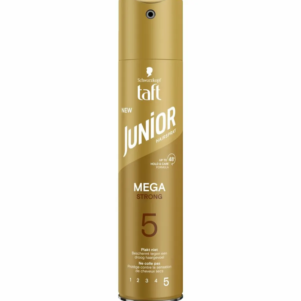 Discount Junior Hairspray Mega Strong 250 ml Haarstyling