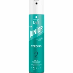 Junior Hairspray Strong 250 ml^Taft Hot