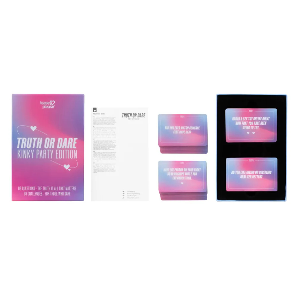 Best Truth or Dare Erotisch Spel Kinky Party Editie Voor Koppels