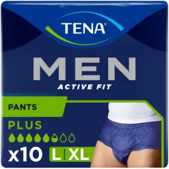 Best Men Active Fit Pants Plus L/XL 10 stuks Incontinentie