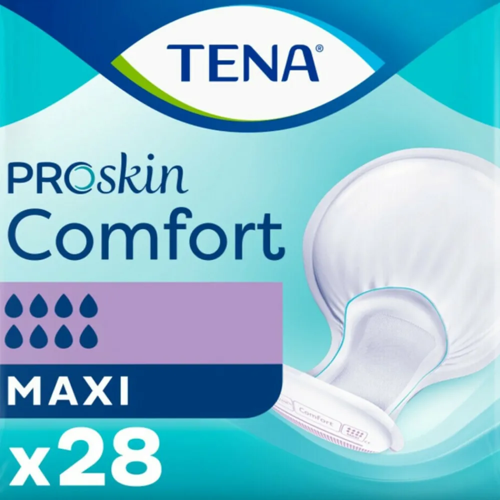 Incontinentie|Intiemhygiëne<TENA ProSkin Comfort Maxi 28 stuks