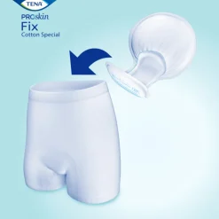 Incontinentie|Intiemhygiëne<TENA Proskin Fix Cotton Special Pant L