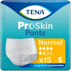 Incontinentie|Intiemhygiëne<TENA Proskin Pants Normal S 15 stuks
