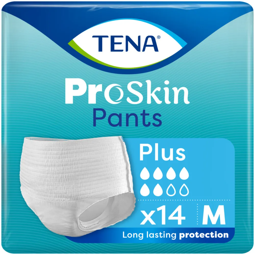 Incontinentie|Intiemhygiëne<TENA Proskin Pants Plus M 14 stuks