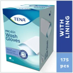 Bad & Douche<TENA Proskin Wash Gloves Plastic Binnenkant 175 stuks