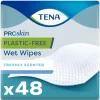 Outlet Proskin Wet Wipes Plastic Free 32 x 20 cm 48 stuks Incontinentie|Intiemhygiëne