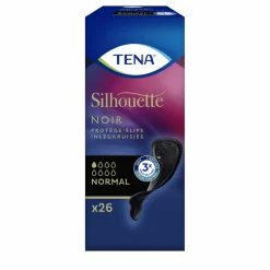 Silhouette Pads Black Normal 26 stuks^TENA Discount
