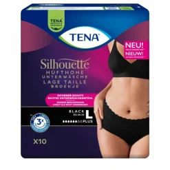 Incontinentie|Intiemhygiëne<TENA Silhouette Underwear Low Waist Blanc Plus L 10 stuks