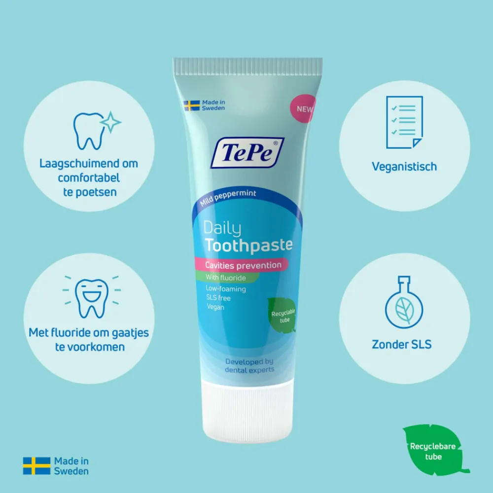 Daily Tandpasta 75 ml^TePe
