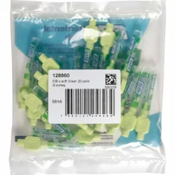 Discount Interdentale Ragers Extra Soft 0,8 mm Maat 5 Groen 20 stuks Flossen & Ragen