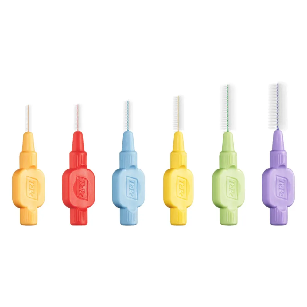 Flossen & Ragen<TePe Interdentale Ragers Extra Soft 0,5 mm Maat 2 Rood 20 stuks