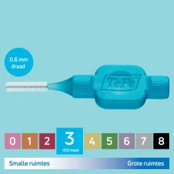 Interdentale Ragers Original 0,6 mm Blauw 6 stuks^TePe Outlet