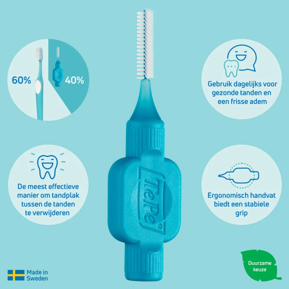 Interdentale Ragers Original 0,6 mm Blauw 6 stuks^TePe Outlet