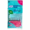 Flossen & Ragen<TePe Interdentale Ragers Original 0,4 mm Roze 8 stuks