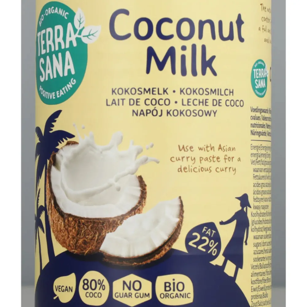Kokosmelk 22% Vet 400 ml^Terrasana Best