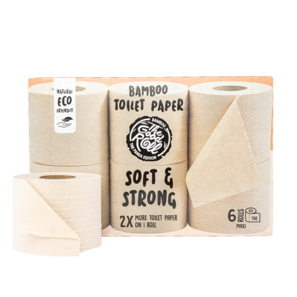 Toiletpapier<The Good Roll Toiletpapier 2-laags 6 stuks