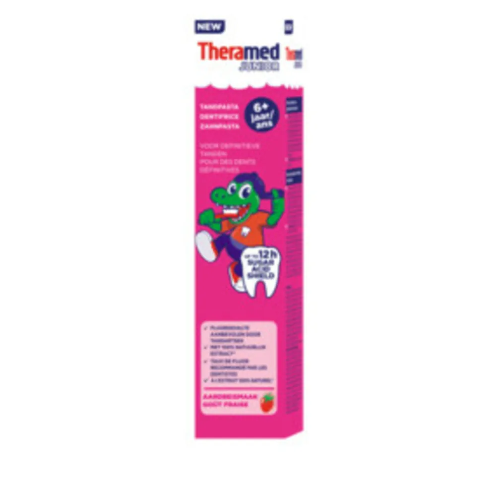 Tube Junior Aardbei 6+ 50 ml^Theramed Best
