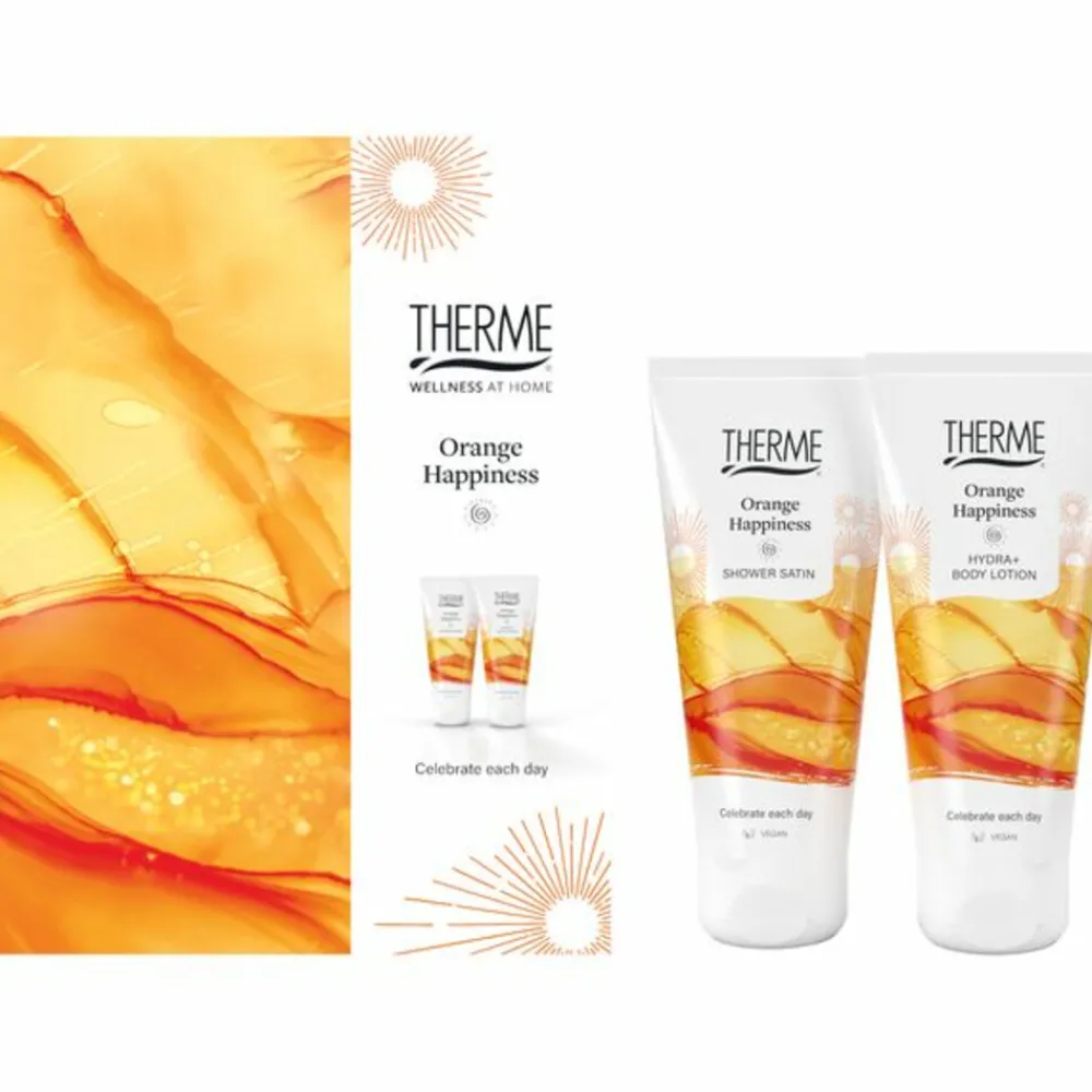 Shower Treatment Geschenkset Orange Happiness 1 set^Therme