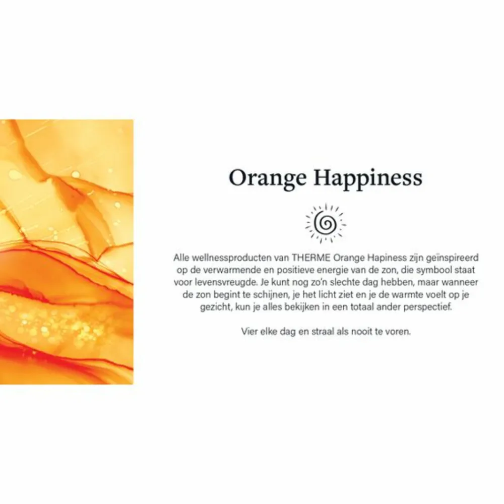 Shower Treatment Geschenkset Orange Happiness 1 set^Therme