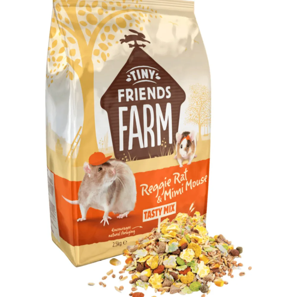 Hot Reggie Rat & Mimi Mouse 2,5 kg Droogvoer & Zaden