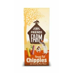 Snacks<Tiny Friends Farm Reggie Rat Chippies 120 gr