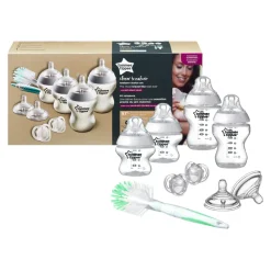 Flessen & Spenen<Tommee Tippee Closer to Nature Flessen Starterset Transparant 1 set
