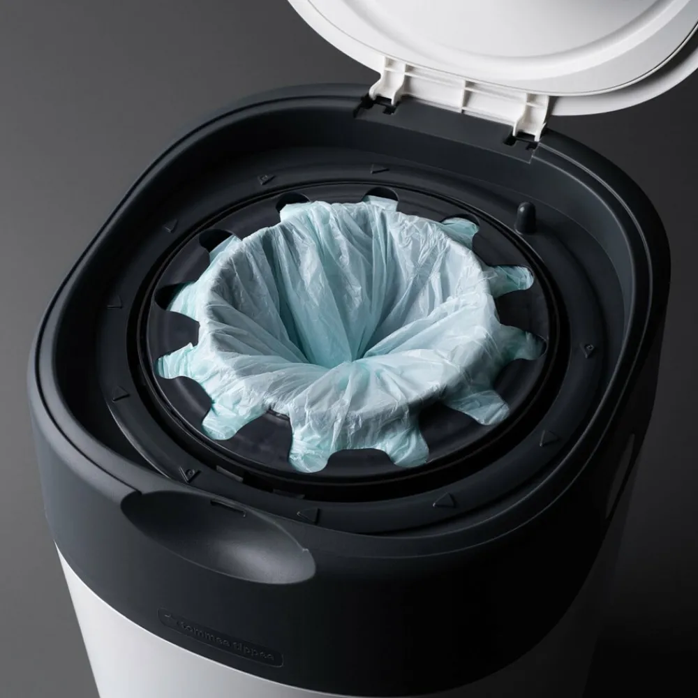 Luiers<Tommee Tippee Twist & Click Luieremmer Wit