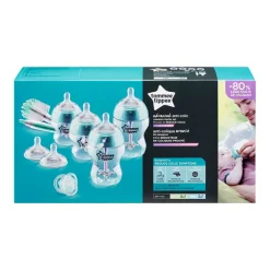 Zuigflessen Starterset Newborn Anti colic Kit^Tommee Tippee