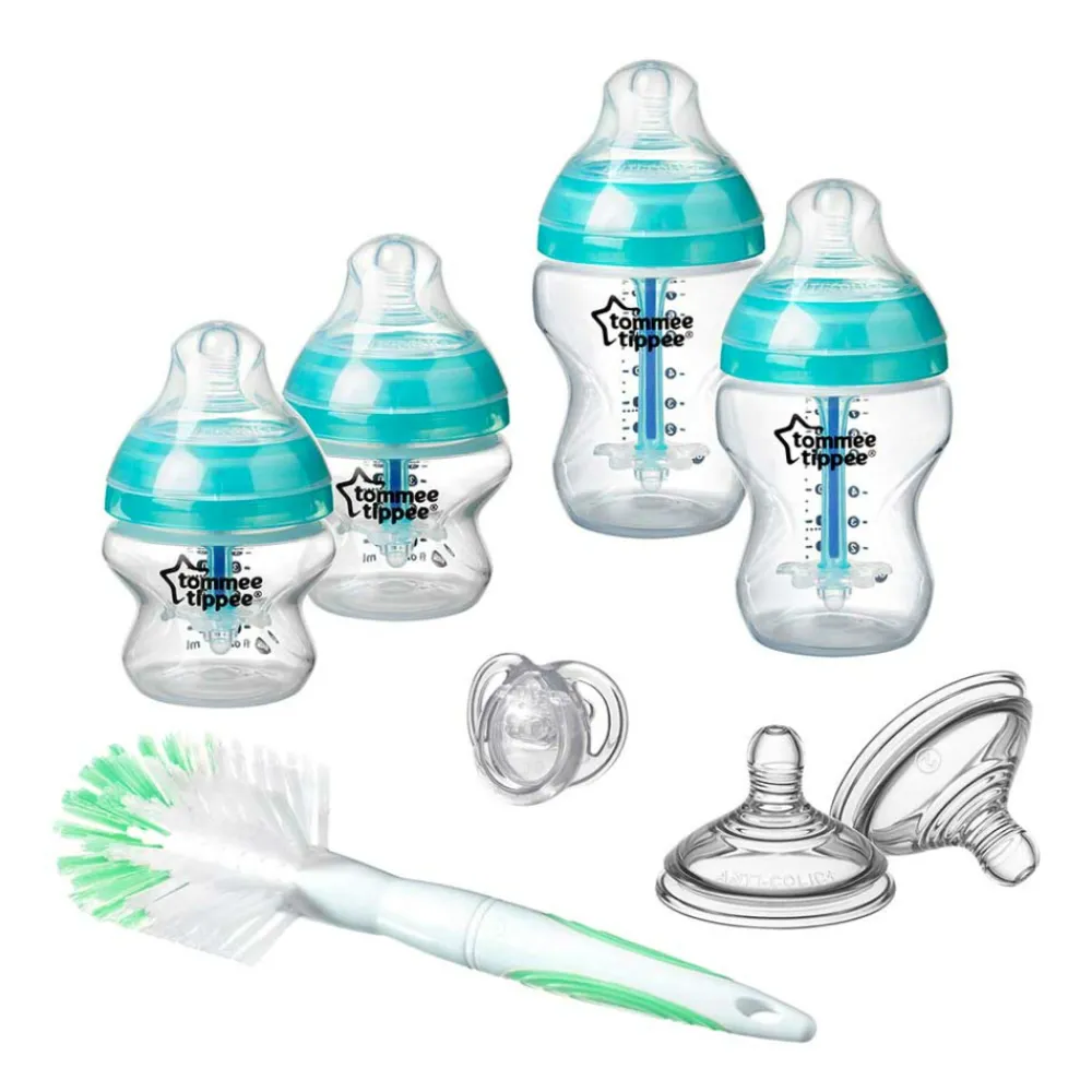Zuigflessen Starterset Newborn Anti colic Kit^Tommee Tippee
