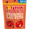 New Tony's Chocolonely Lil'Bits Melk Karamel Zeezout Biscuit 150 gr Chocolade