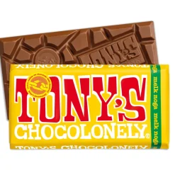 Tony's Chocolonely Melk Noga 180 gr^Tonys Chocolonely Clearance