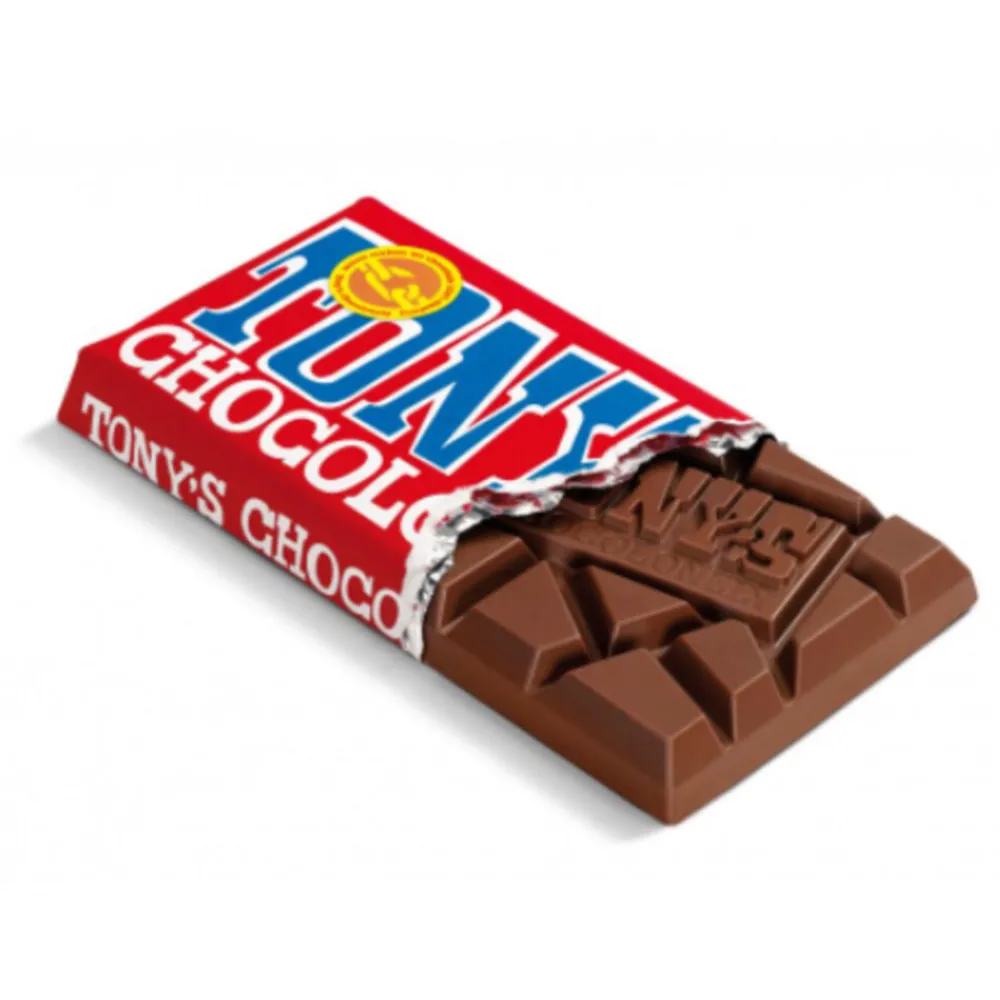 Tony's Chocolonely Melk Original 180 gr^Tonys Chocolonely Clearance