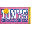 Tony's Chocolonely Wit Framboos Knettersuiker 180 gr^Tonys Chocolonely Outlet