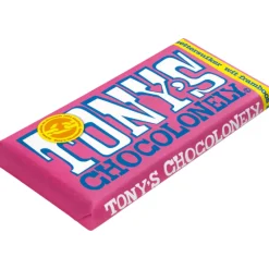 Tony's Chocolonely Wit Framboos Knettersuiker 180 gr^Tonys Chocolonely Outlet