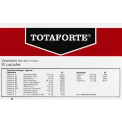 Multi Vitaminen En Mineralen<Totaforte Capsules 30 capsules