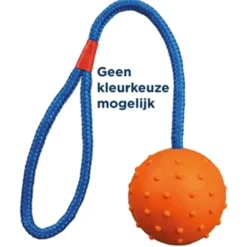 Speelgoed<Trixie Bal aan Koord Natuurrubber