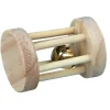 Speelgoed<Trixie Speelrol Hout met Bel 5 x 3,5 cm