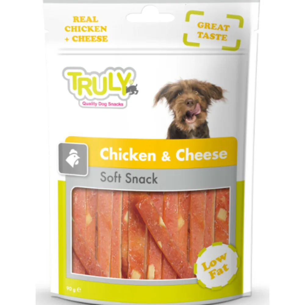 Hondensnack Chicken & Cheese 90 gr^Truly