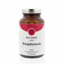 Rustgevend & Slapen<TS Choice Slaapformule 60 capsules