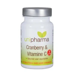 Cranberry & Vitamine C 90 tabletten^Unipharma