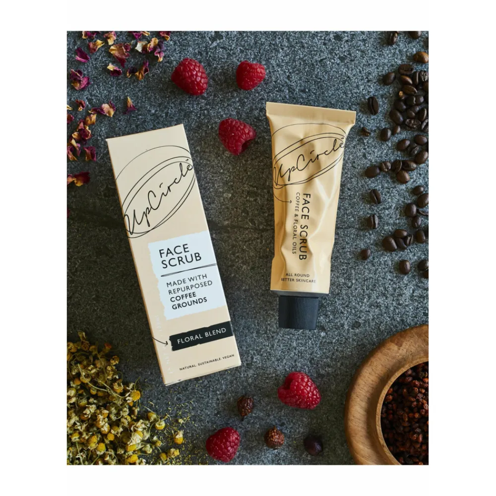 Natuurlijke Gezichtsscrub Floral Blend Voor Gevoelige Huid 100 ml^UpCircle New