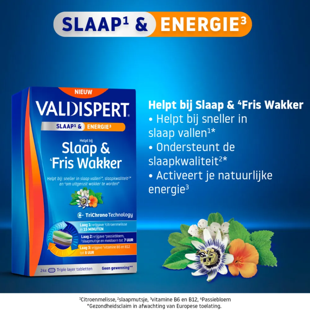 Best Slaap & Fris Wakker 24 tabletten Rustgevend & Slapen